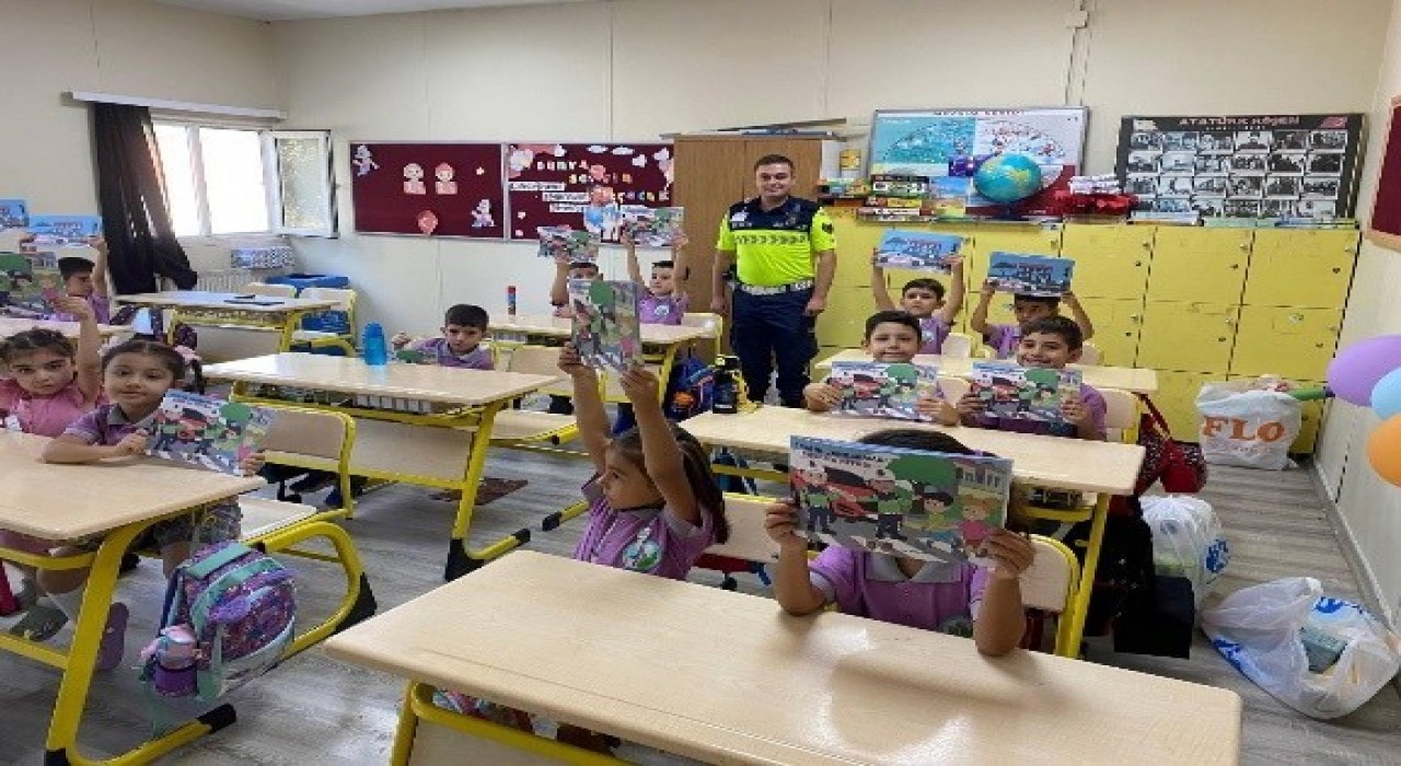 Efelerden öğrencilere trafik eğitimi