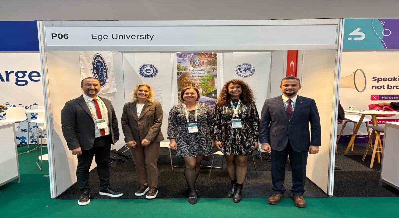 Ege Üniversitesi EAIE 2025 fuarında Türkiyeyi temsil etti