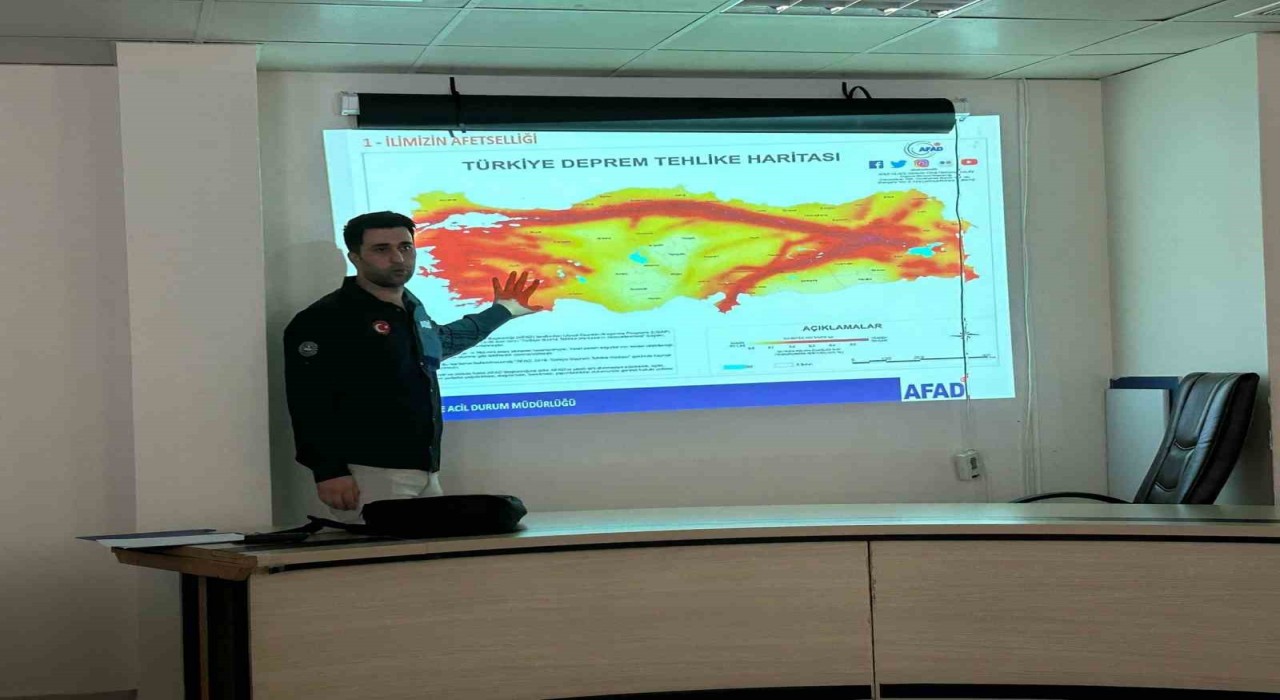 Elazığda afet teknik eğitimleri başladı