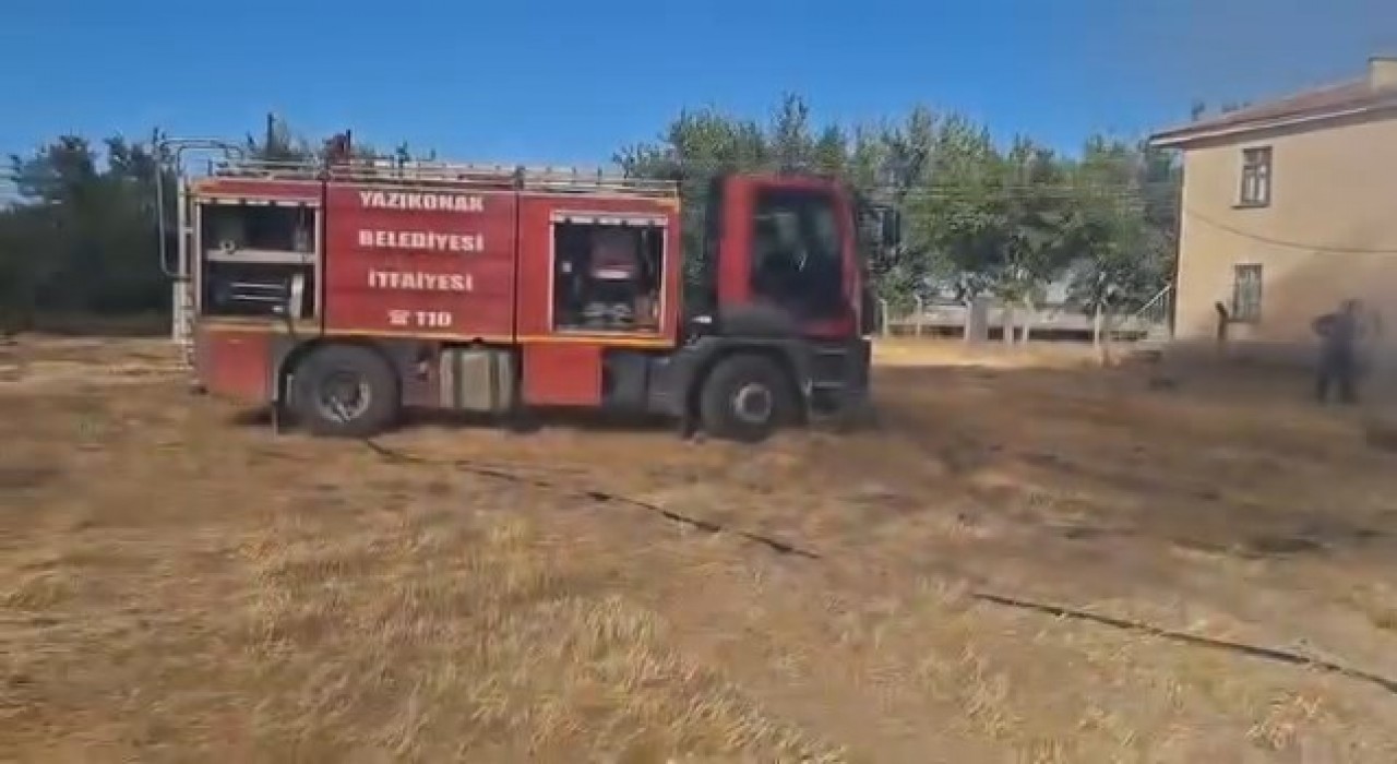 Elazığda ahır yangını