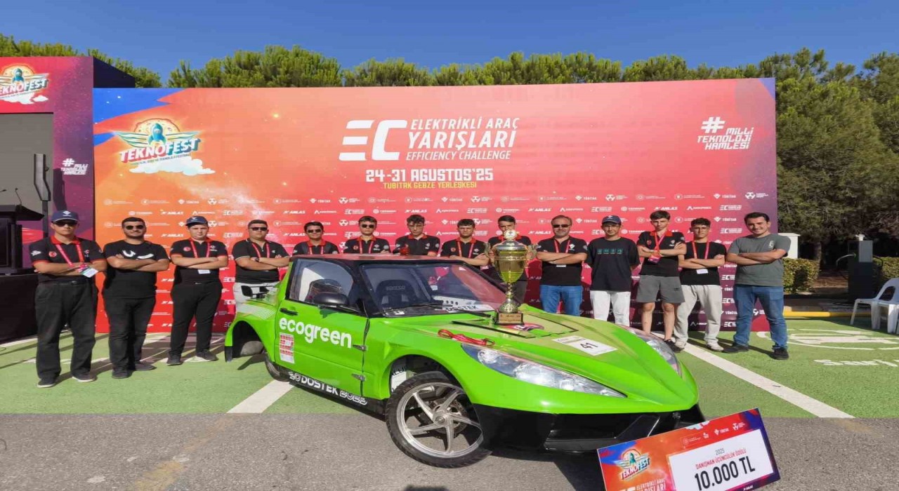 Elektrikli araç Ecogreen tasarımda Türkiye 1.si oldu