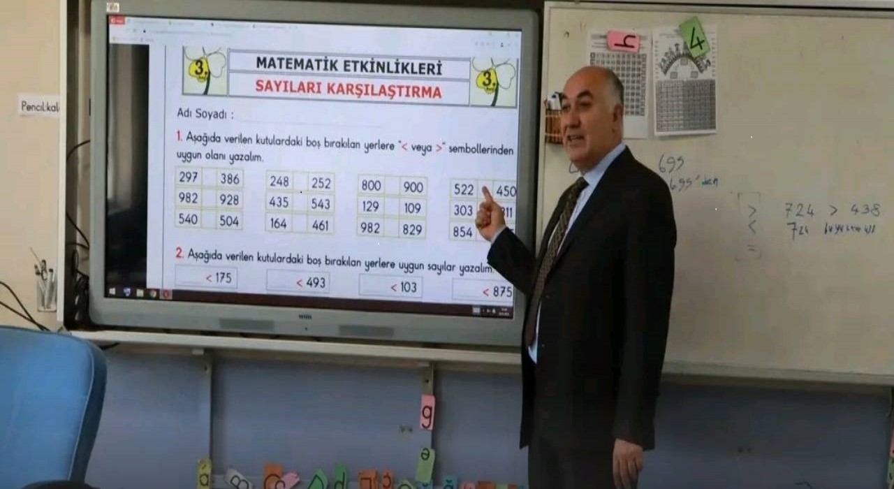 Emirdağ İlçe Milli Eğitim Müdürü, köy okullarını ziyaret etti