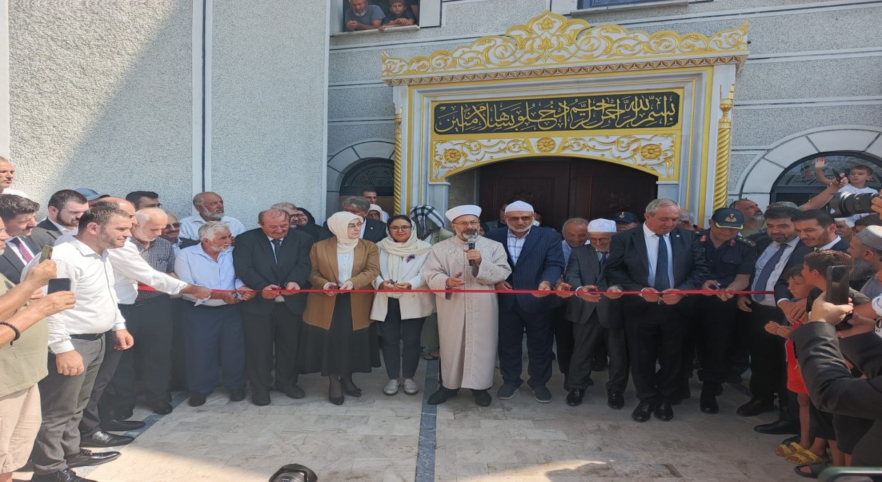 Erbaş, Yalovada cami açılışına katıldı