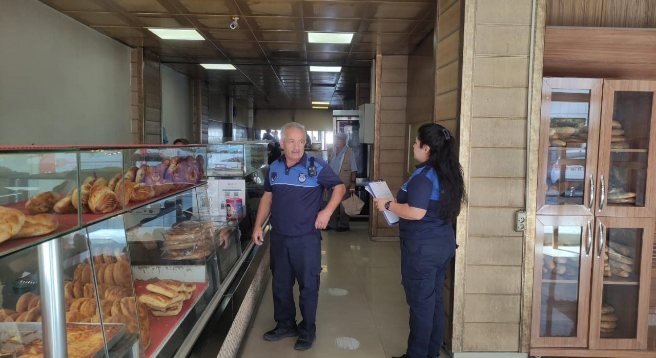 Erzincanda fırınlar denetlendi