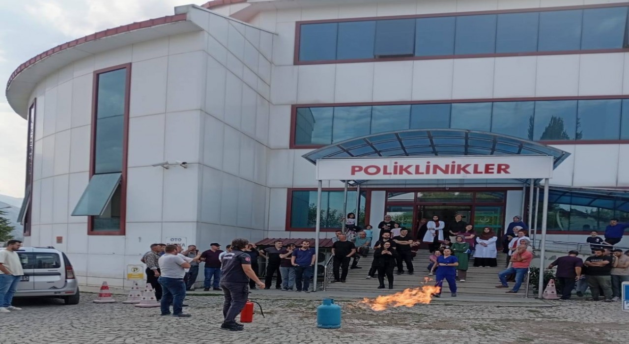 Erzurum itfaiyesinden eğitim desteği