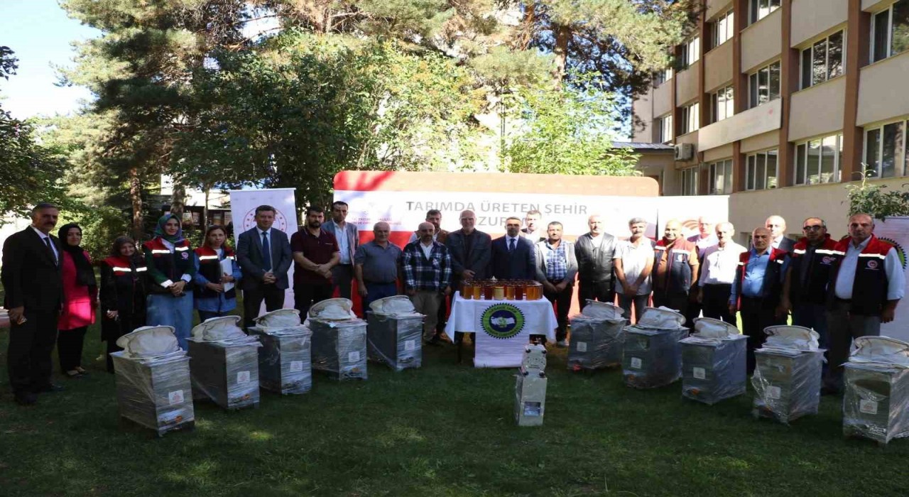 Erzurumda organik arıcılığa destek