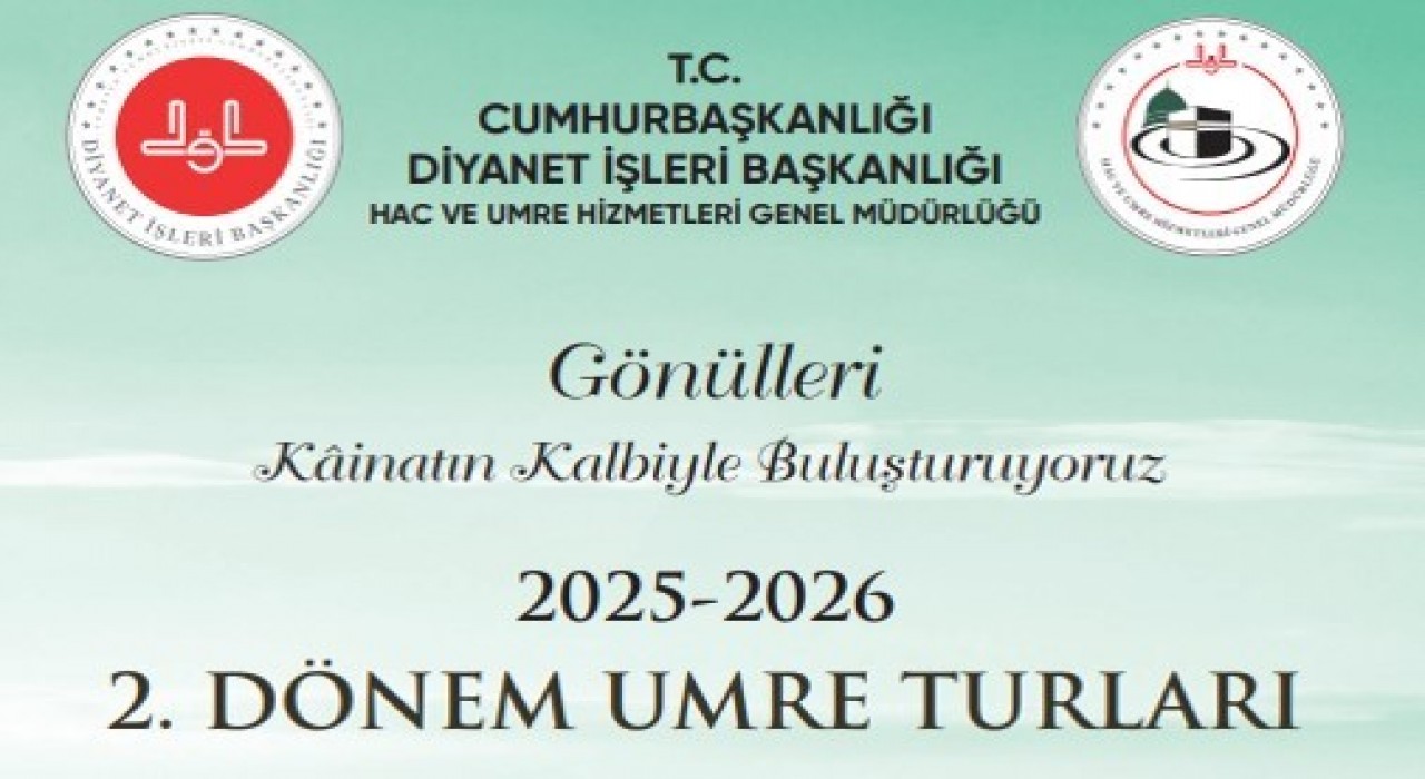 Erzurumdan umre turları başladı