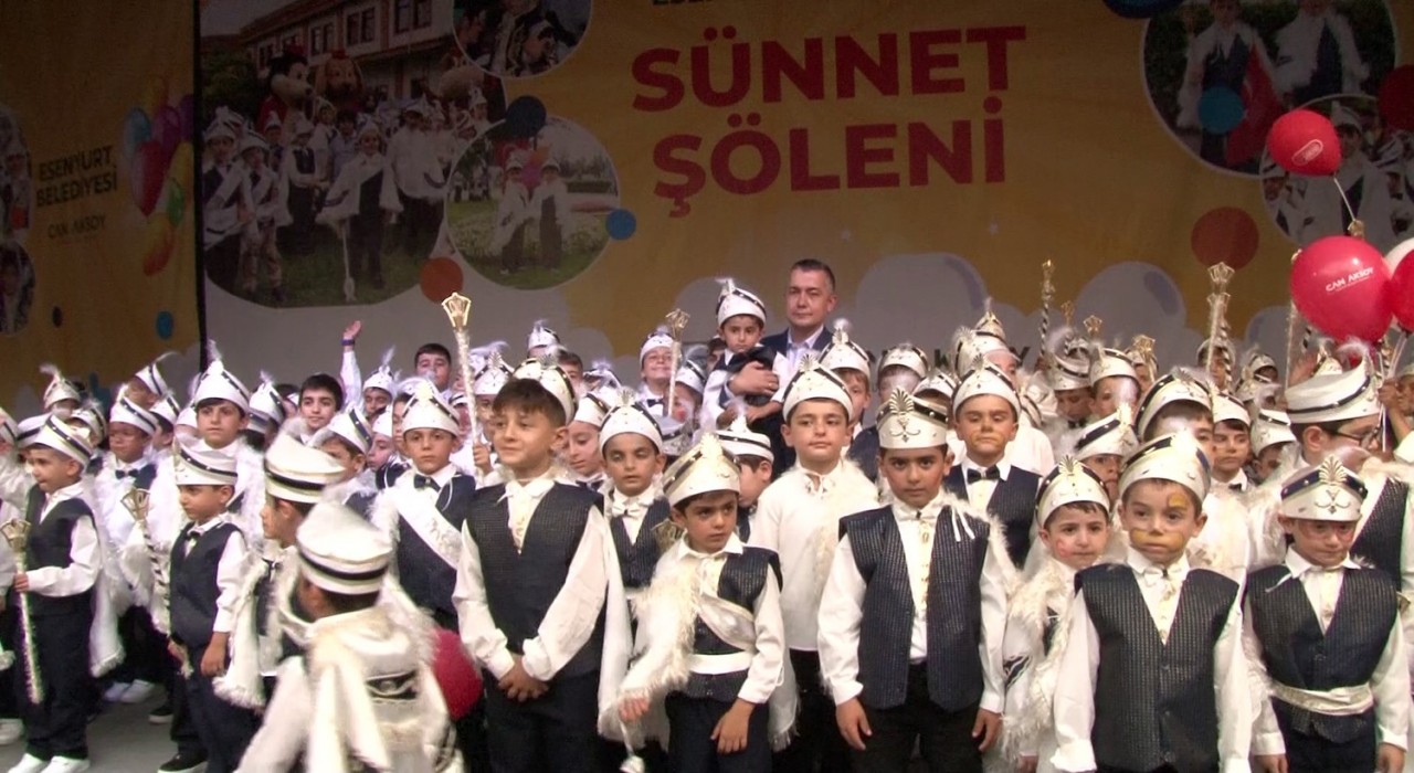 Esenyurtta toplu sünnet şöleni