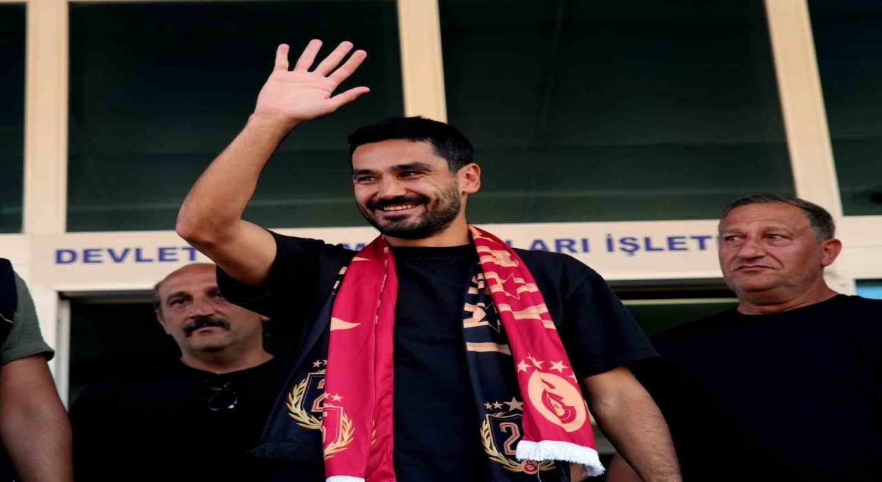 Galatasarayın yeni transferi İlkay Gündoğan, İstanbula geldi
