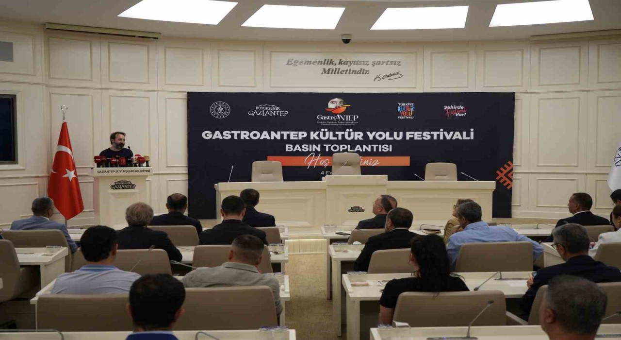 GastroANTEP Kültür Yolu Festivali için bilgilendirme toplantısı yapıldı