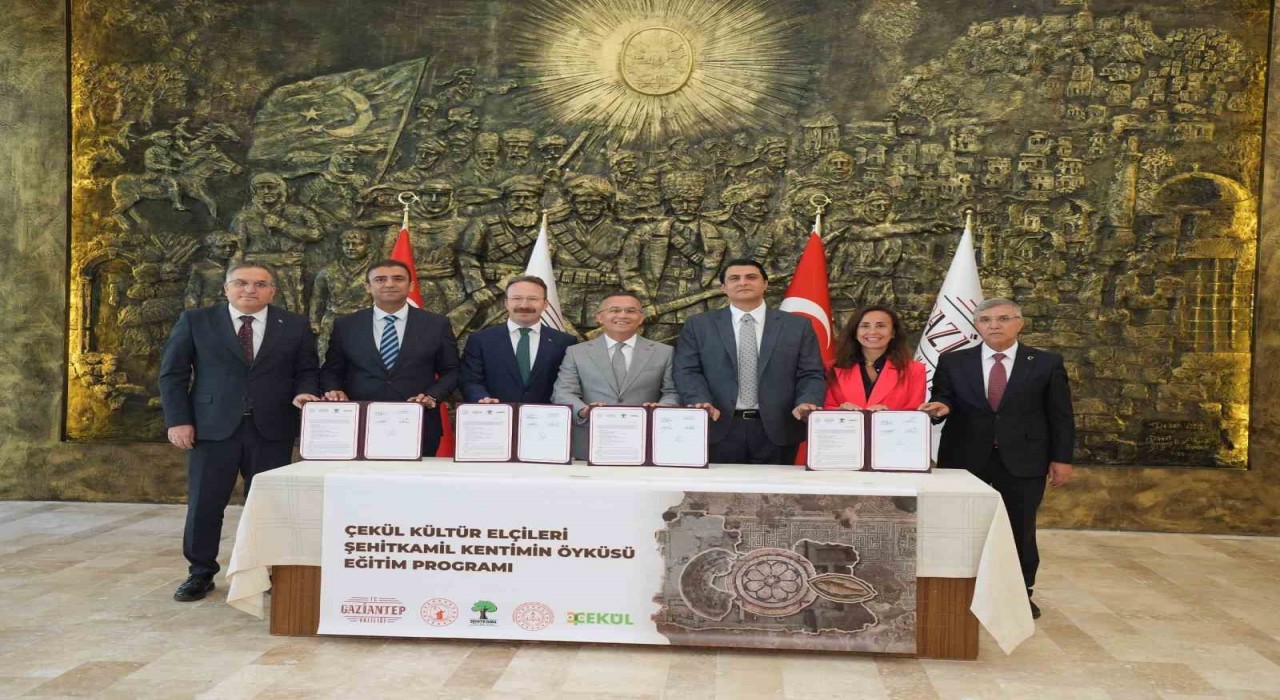 Gaziantepin kültürel zenginliği Şehitkamille çocuklara anlatılacak