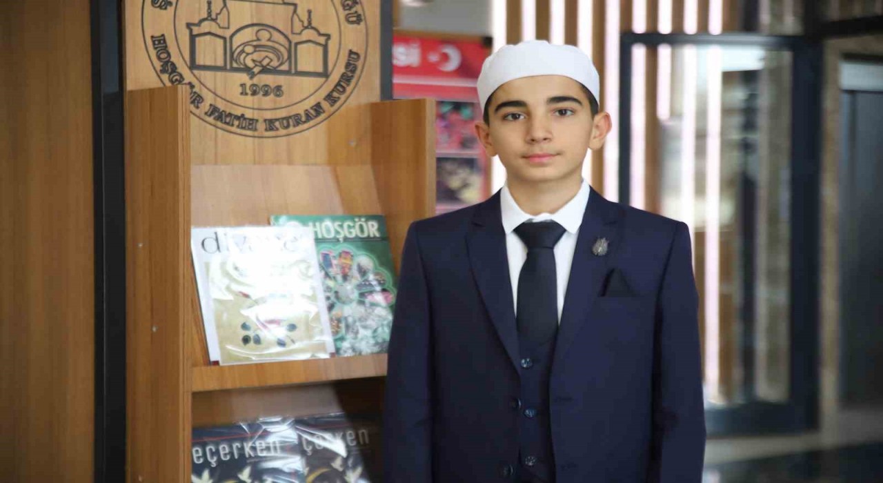 Gaziantepli hafız Dünya Hafızlık Yarışmasında Türkiyeyi temsil edecek