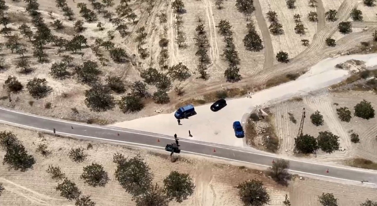 Gaziantepte jandarmanın dron destekli yeşil altın nöbeti devam ediyor