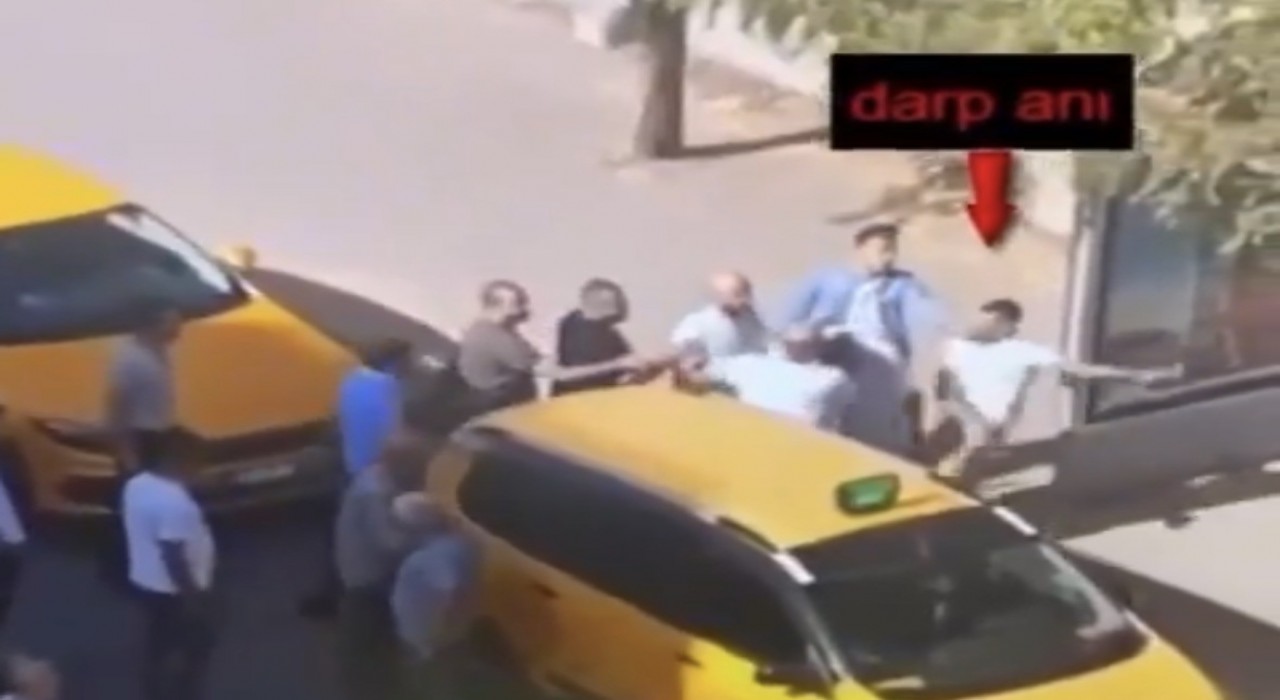 Gaziantepte taksicilerden müşteri kavgasında meslektaşlarına meydan dayağı