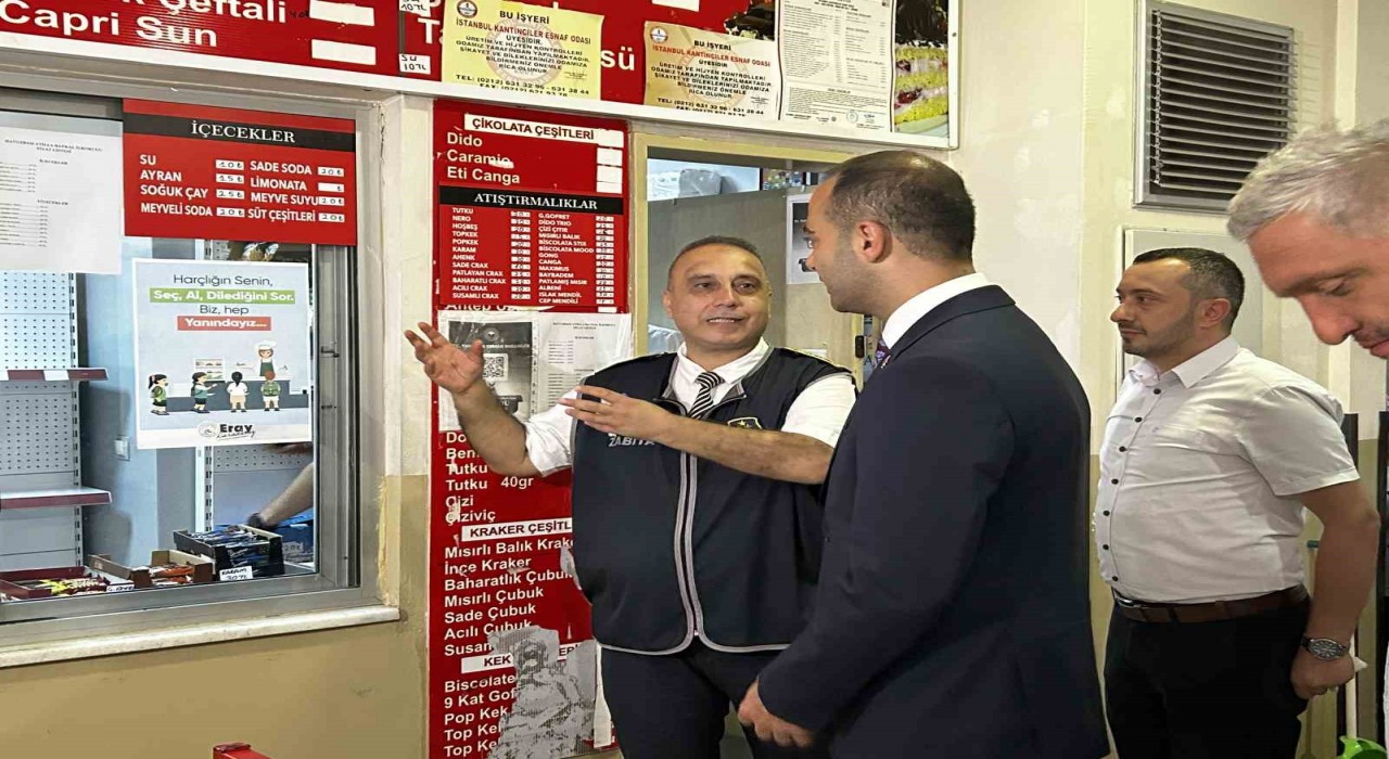 Gaziosmanpaşada okul kantinlerine sıkı denetim