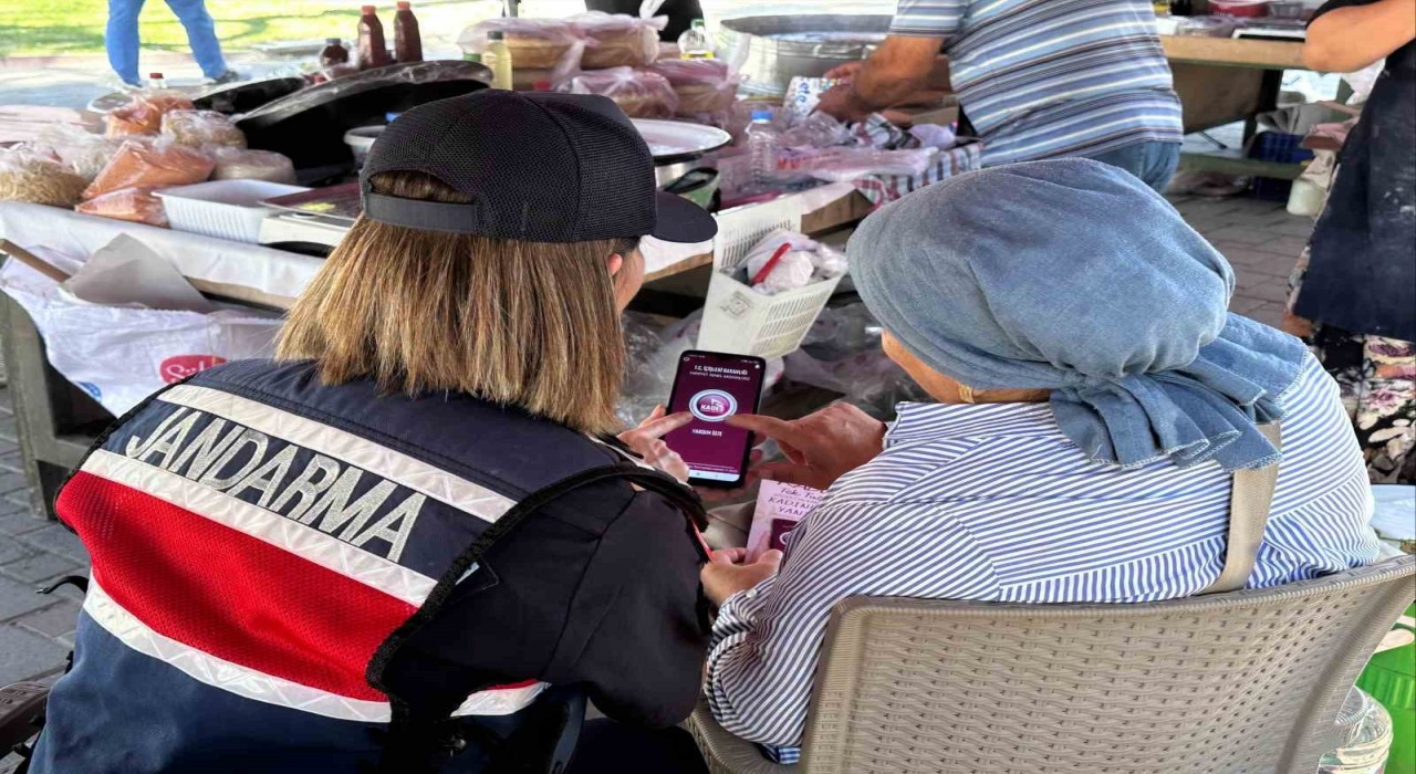 Germencikte ‘kadına şiddete sıfır tolerans standı
