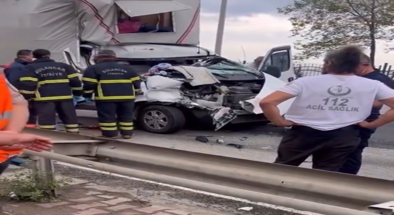 Giresunda trafik kazası : 1 ölü,1 yaralı