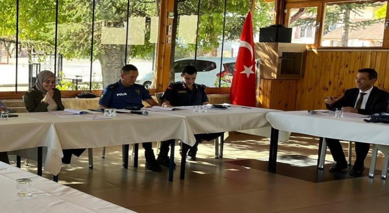 Gölpazarında eğitim güvenliği toplantısı gerçekleştirildi