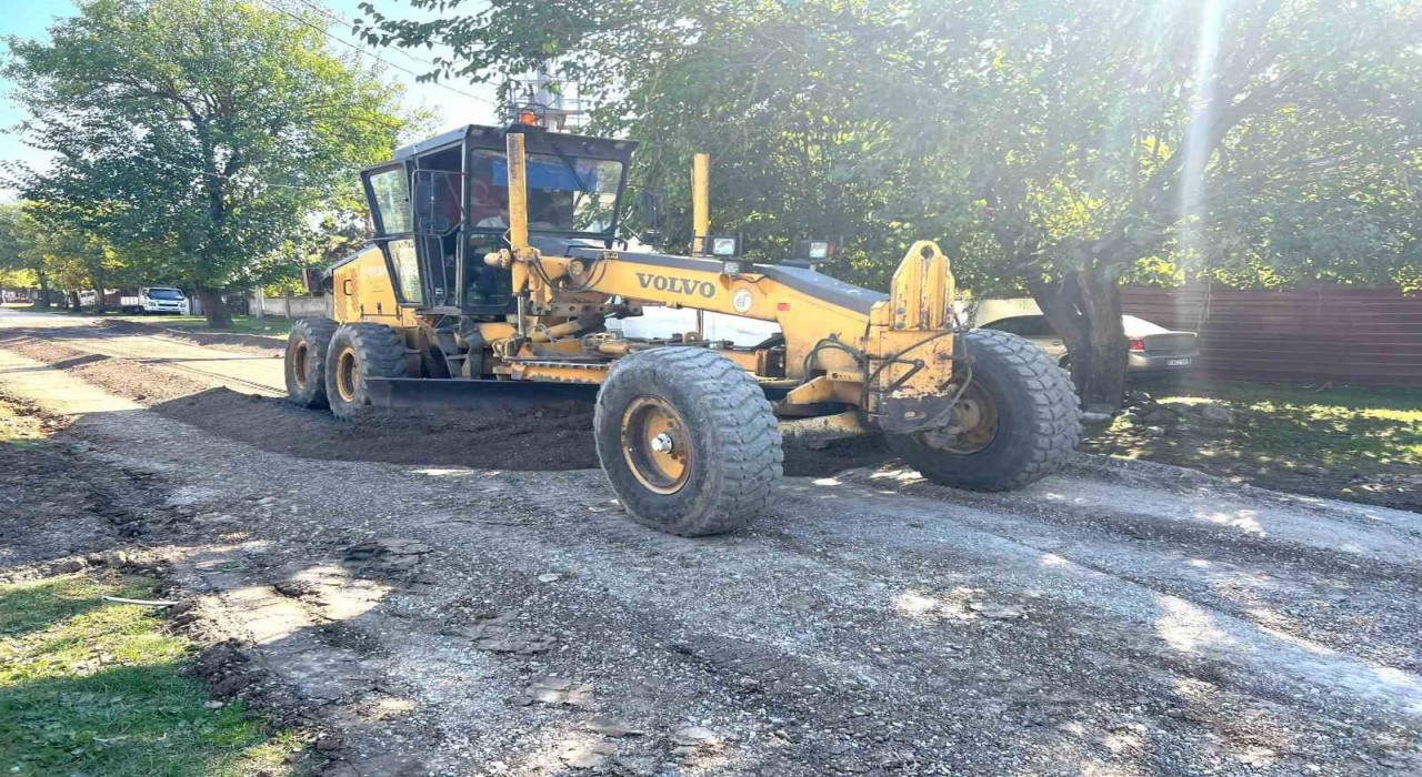 Gölyakanın köy yolları asfalta hazırlanıyor