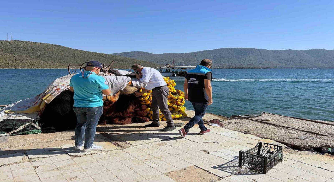 Güllük Körfezinde kaçak avcılık denetimi