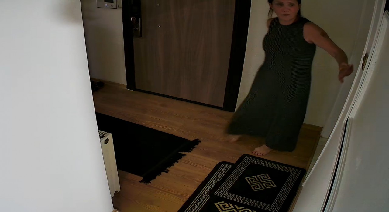 Güllünün düşmeden önce ev içi kamerasının görüntülerinin tamamı ortaya çıktı