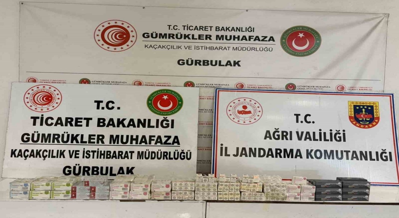 Gürbulakta TIR dorsesinde 463 paket kaçak ilaç ele geçirildi