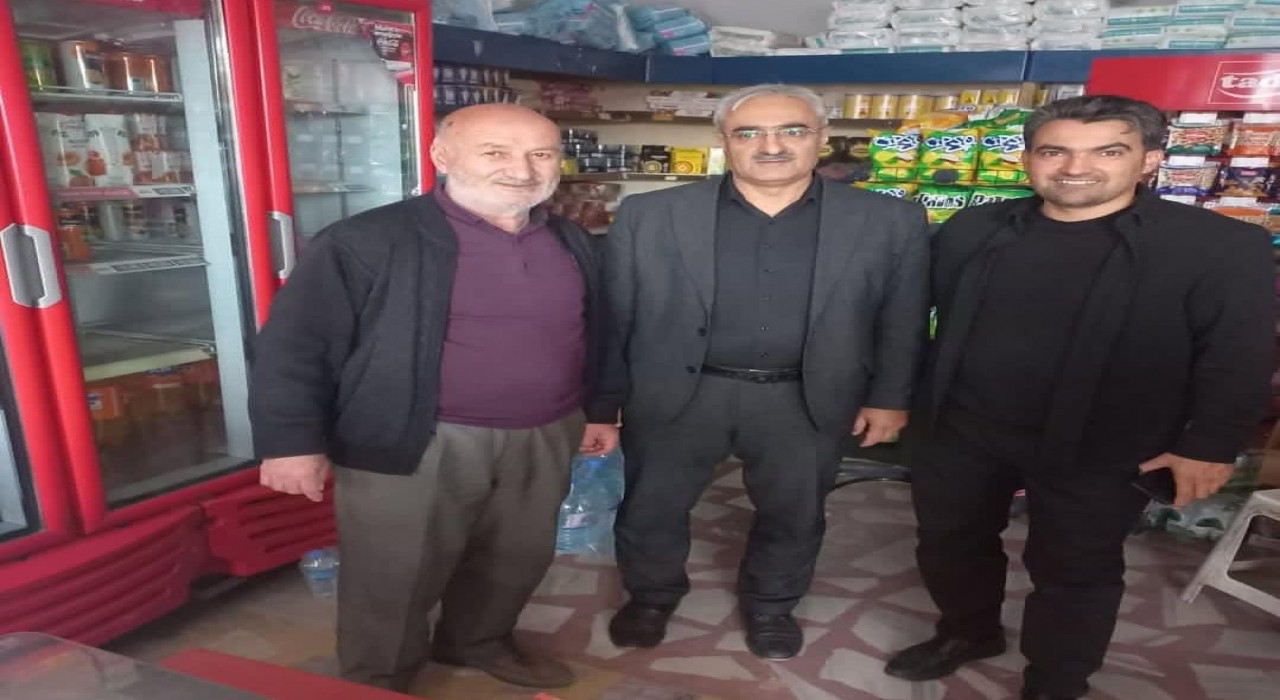 Hamur müftüsü Çelebiden esnaf ziyareti