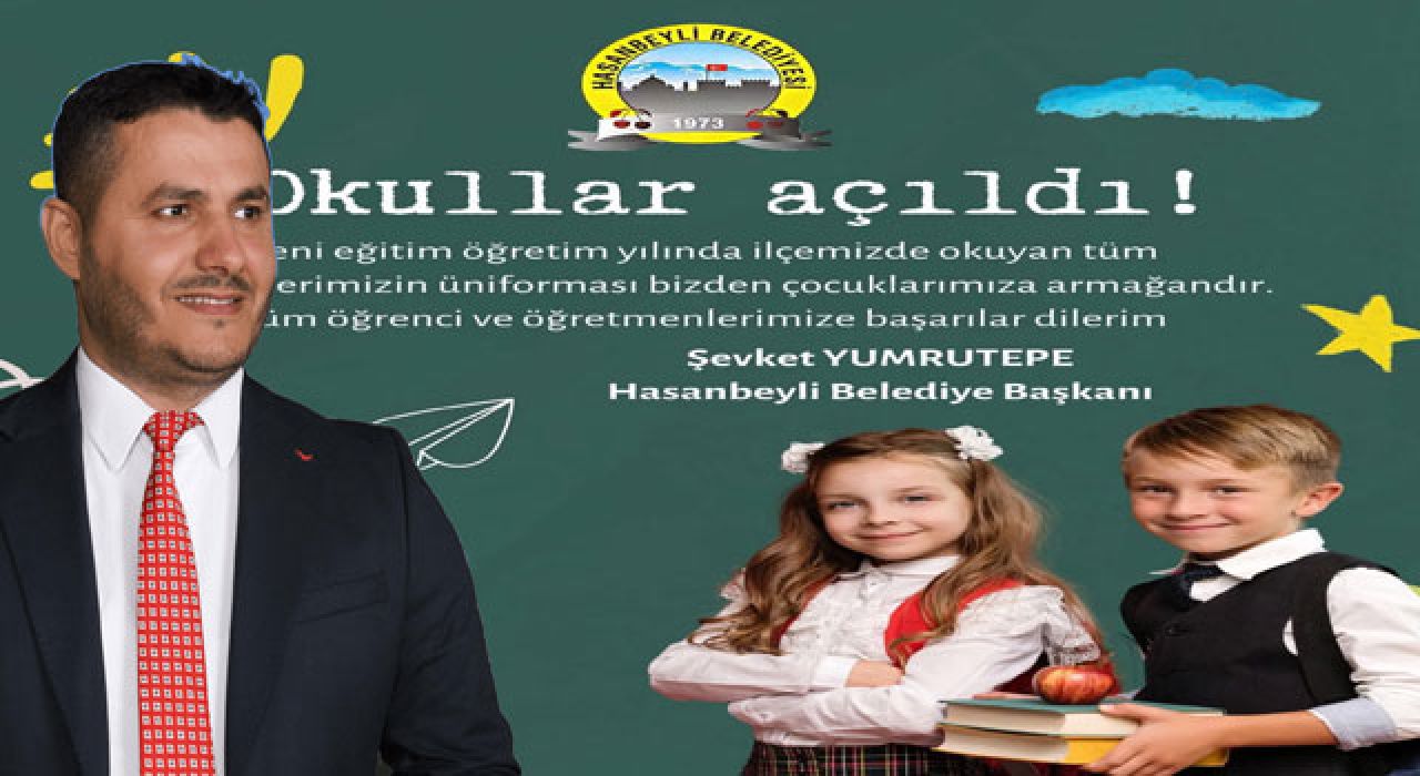 Hasanbeyli’de Okul Üniformaları Belediyeden