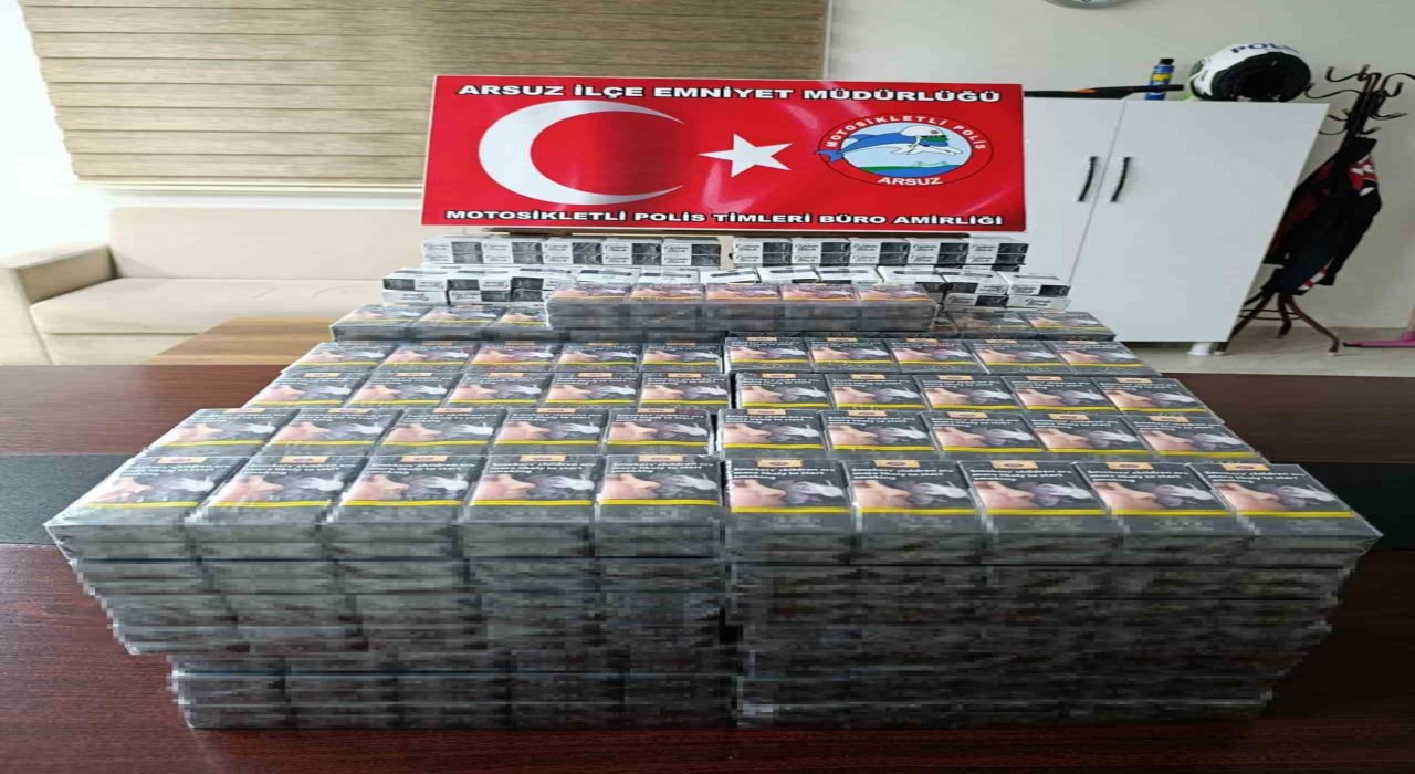 Hatayda kaçak sigara operasyonu