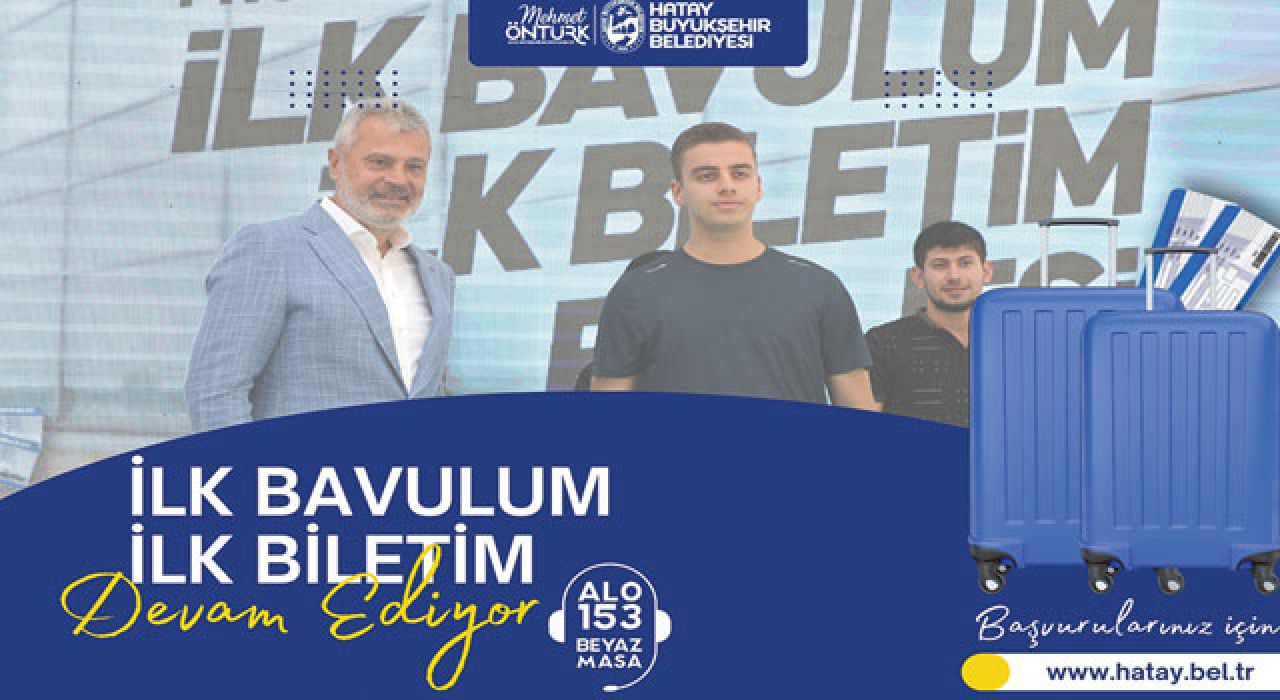 HBB’den Üniversite Öğrencilerine Destek: “İlk Bavulum İlk Biletim”