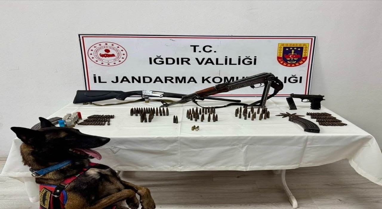 Iğdırda Jandarmadan silah kaçakçılığı operasyonu