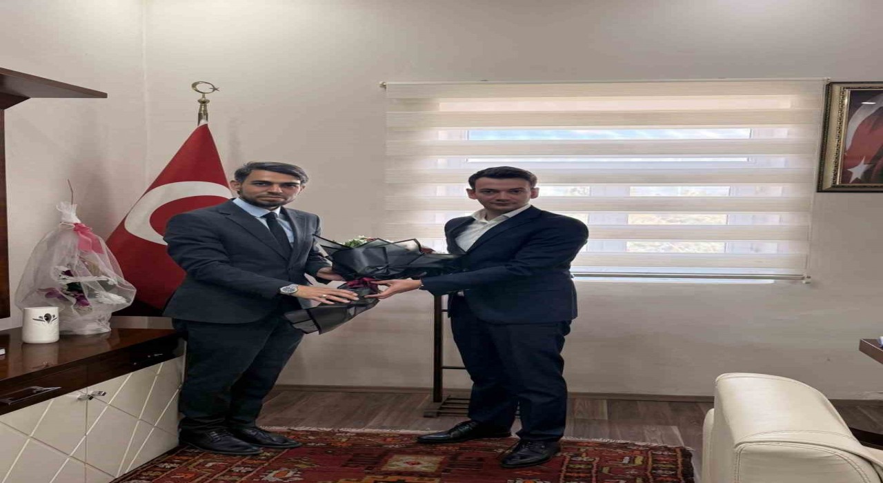 İlçe Müftüsü Aksoy, Kaymakam Aytürkü ziyaret etti