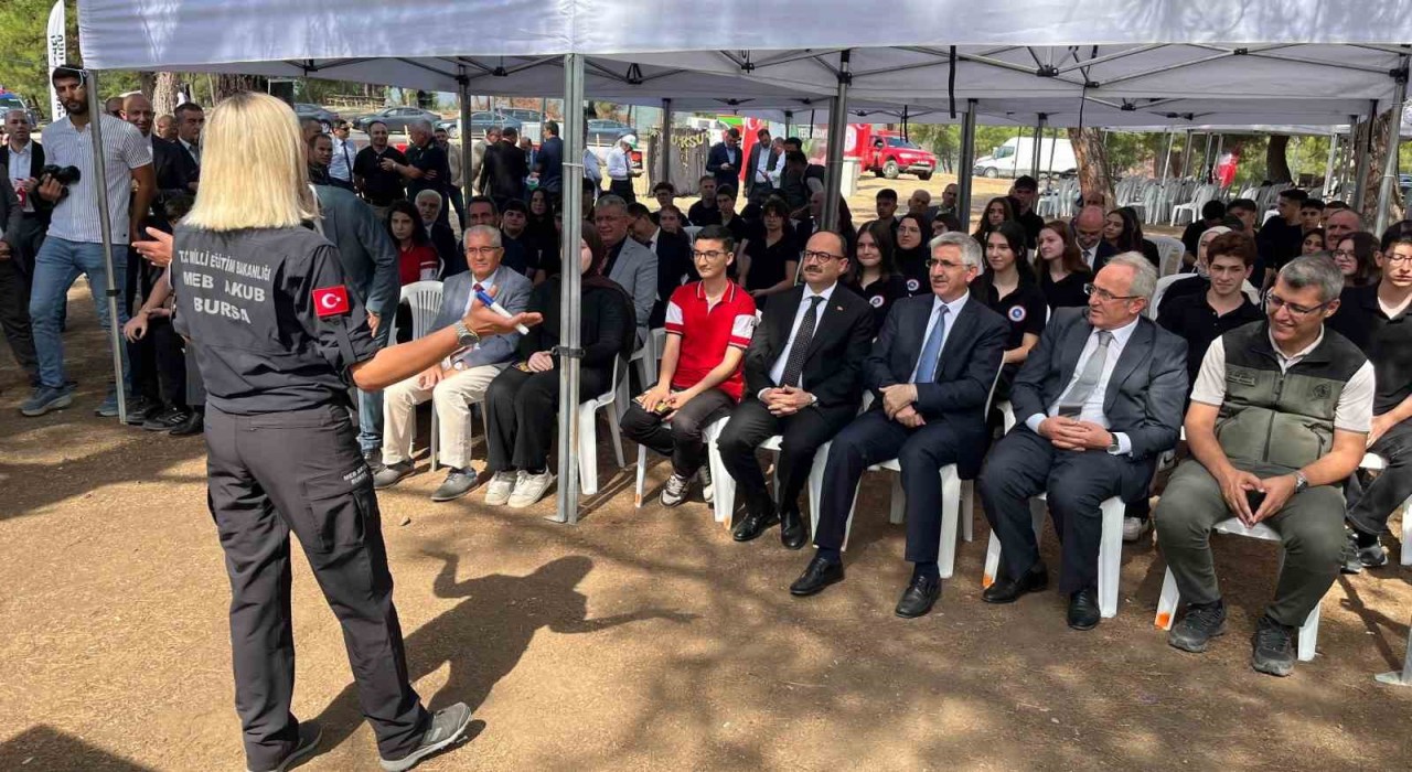 İlk dersim yeşil vatan yanan ormanda gerçekleşti