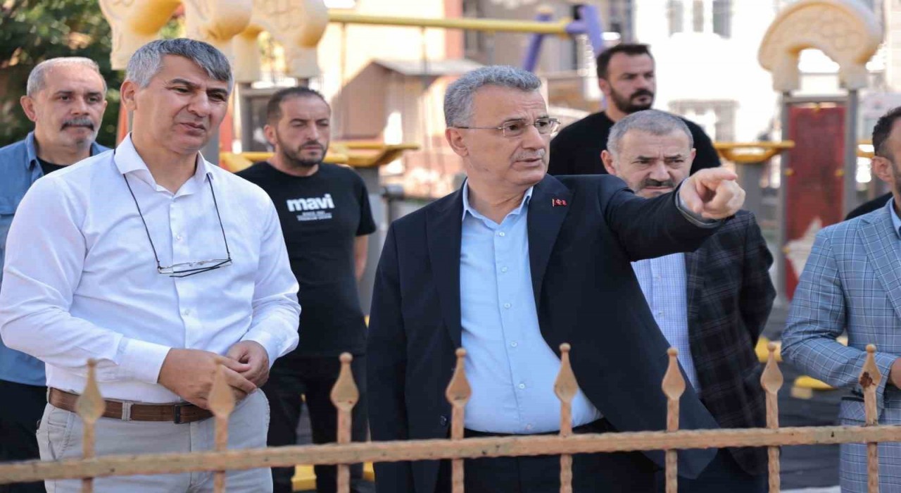 İlkadımın parklarına estetik dokunuş