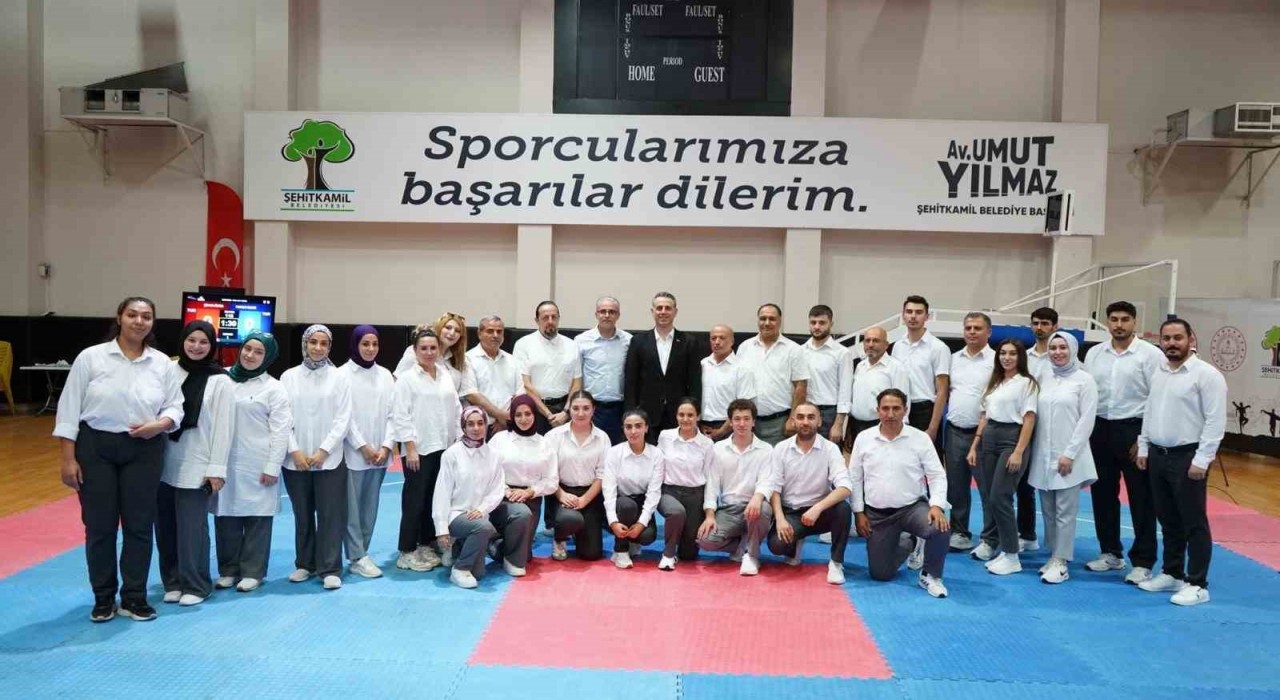 İller Arası Ümitler Taekwondo Şampiyonası Şehitkamilde yapıldı