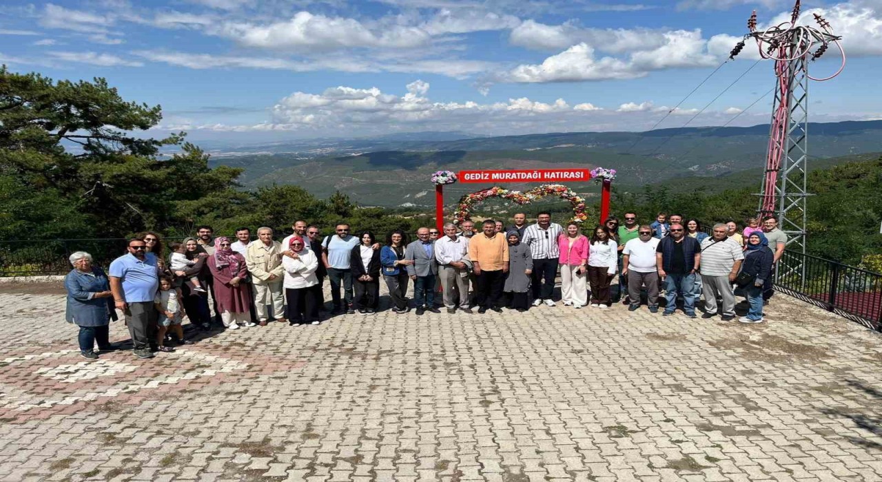 İnşaat Mühendisleri Ddası Gedizde meslektaşlarıyla buluştu
