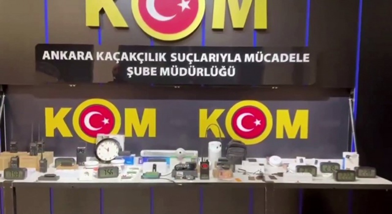 İnternetten satılan gizli dinleme ve görüntü cihazları ele geçirildi: 1 şüpheli yakalandı