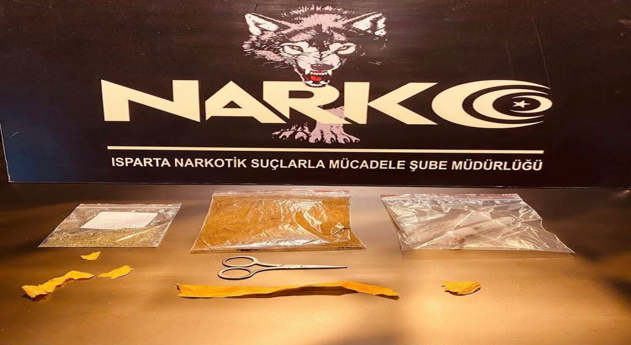 Ispartada uyuşturucu operasyonu: 3 şüpheli yakalandı