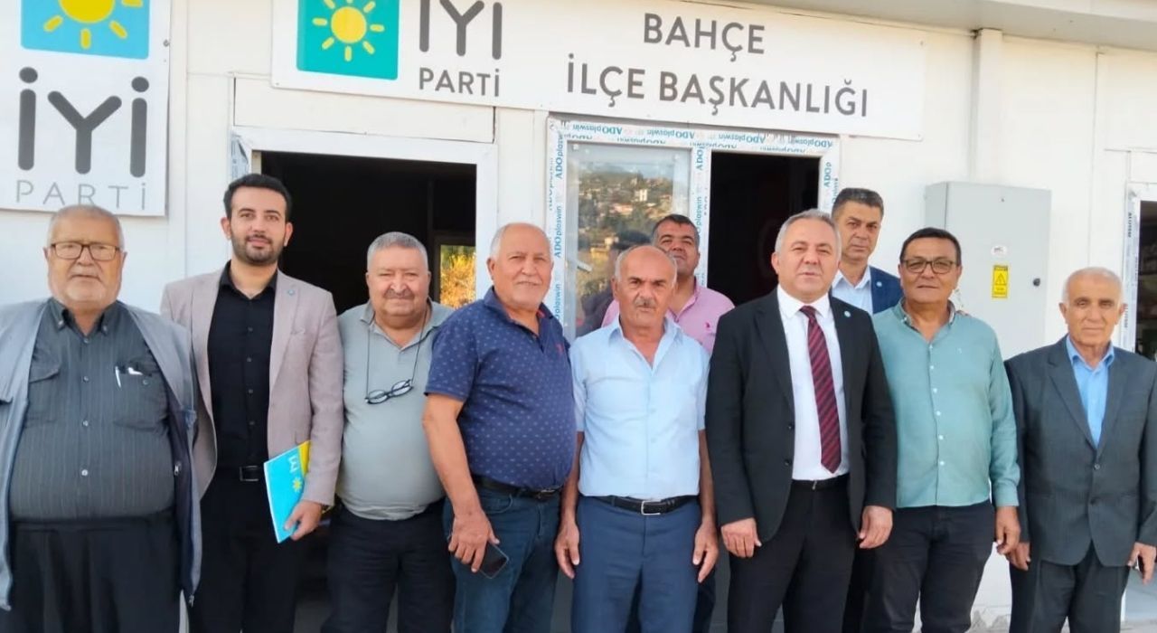 İYİ Parti Bahçe İlçe Kongresi Tamamlandı