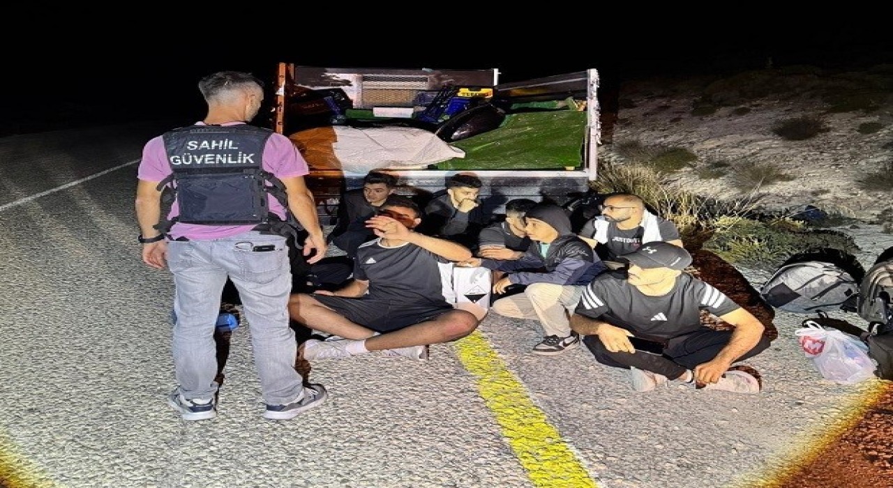 İzmirde 102 düzensiz göçmen yakalandı