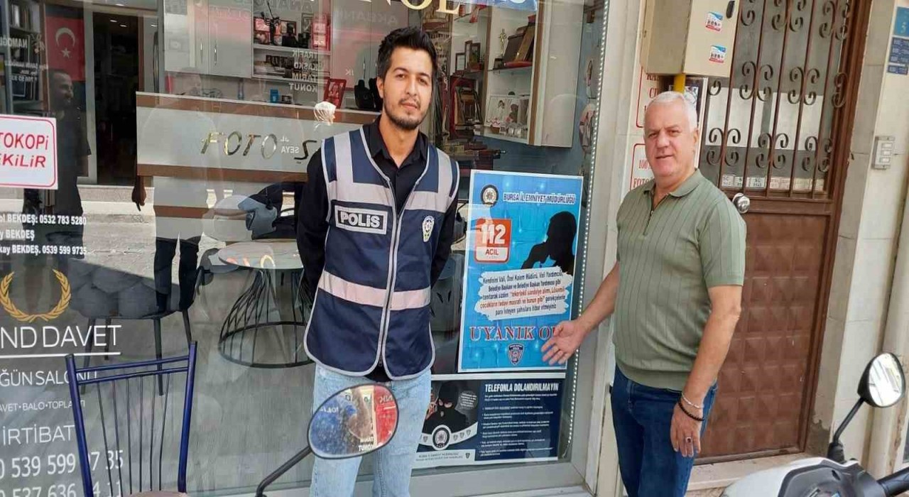 İznikliler dolandırıcılığa karşı tek tek uyarıldı