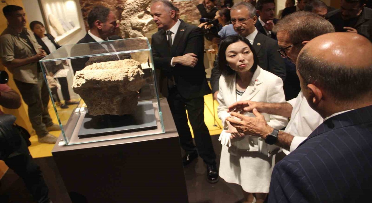 Japon Altes Prensesi Akiko Mikasa Şanlıurfa Arkeoloji Müzesini gezdi