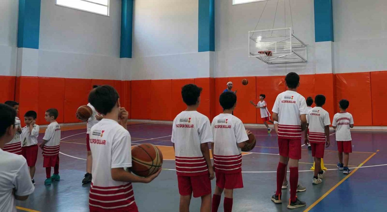 Kahramanmaraşta çocuklar sporla büyüyor