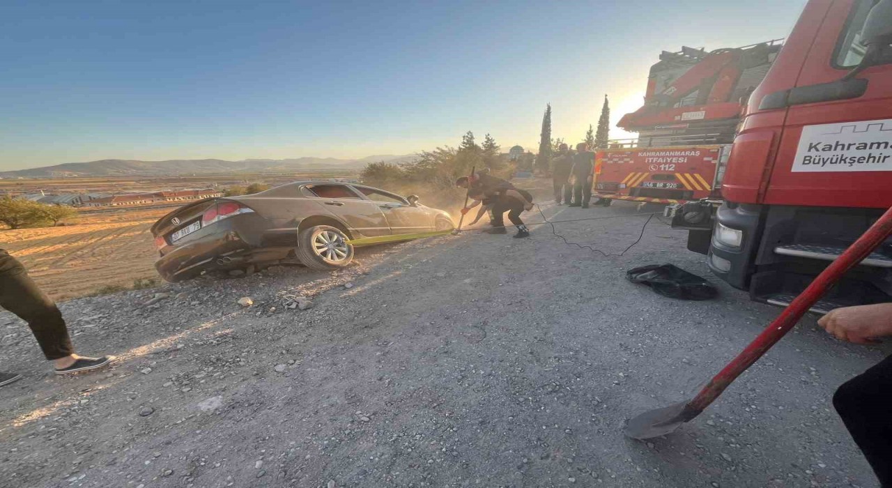 Kahramanmaraşta trafik kazası: 1 yaralı