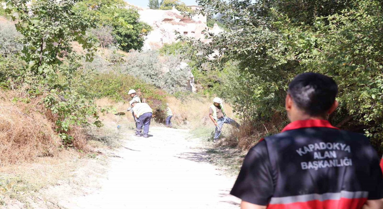 Kapadokyada çevre düzenlemesi başladı