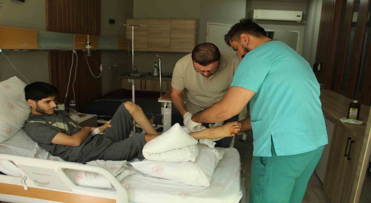 Kapanmayan yaraya Şırnakta serbest doku transferi