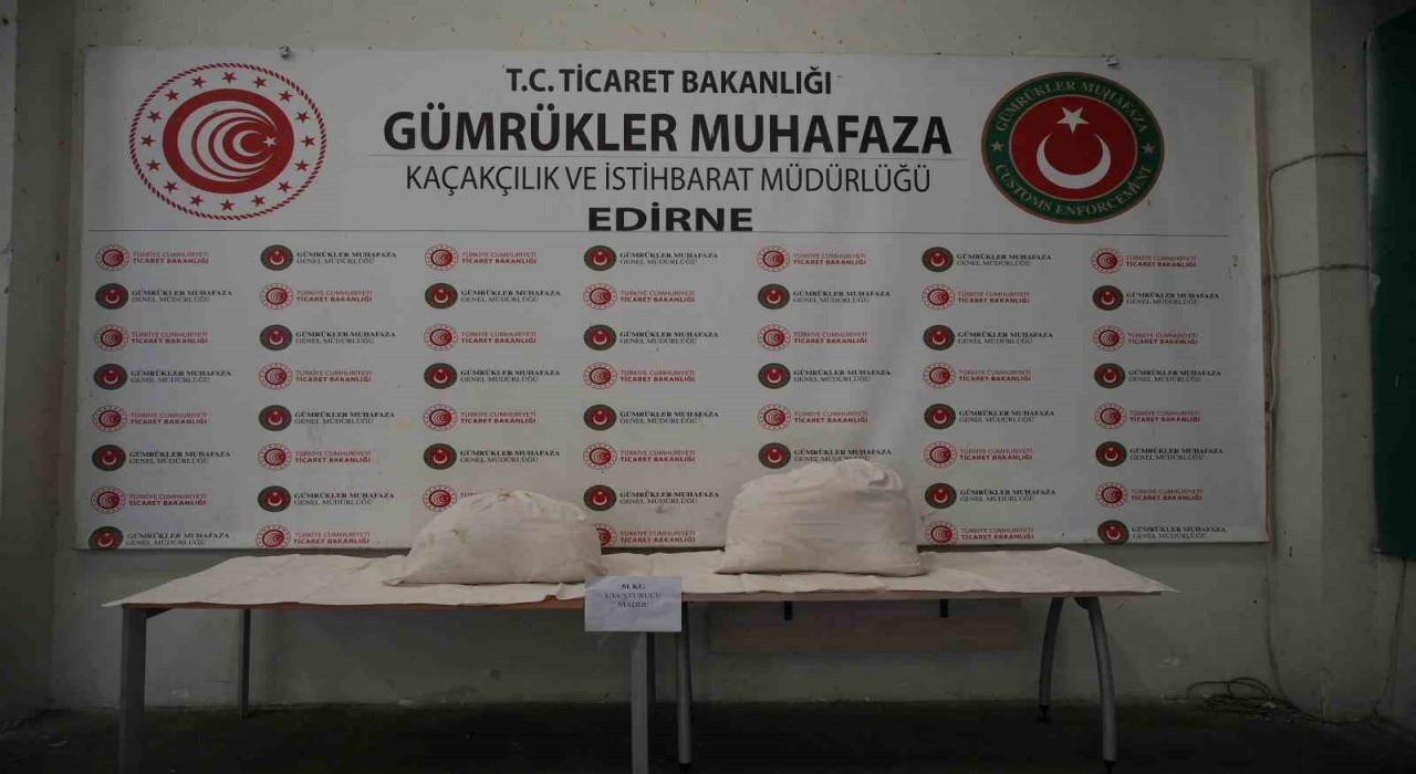 Kapıkulede 51 kilo uyuşturucu yakalandı: 2 tutuklama