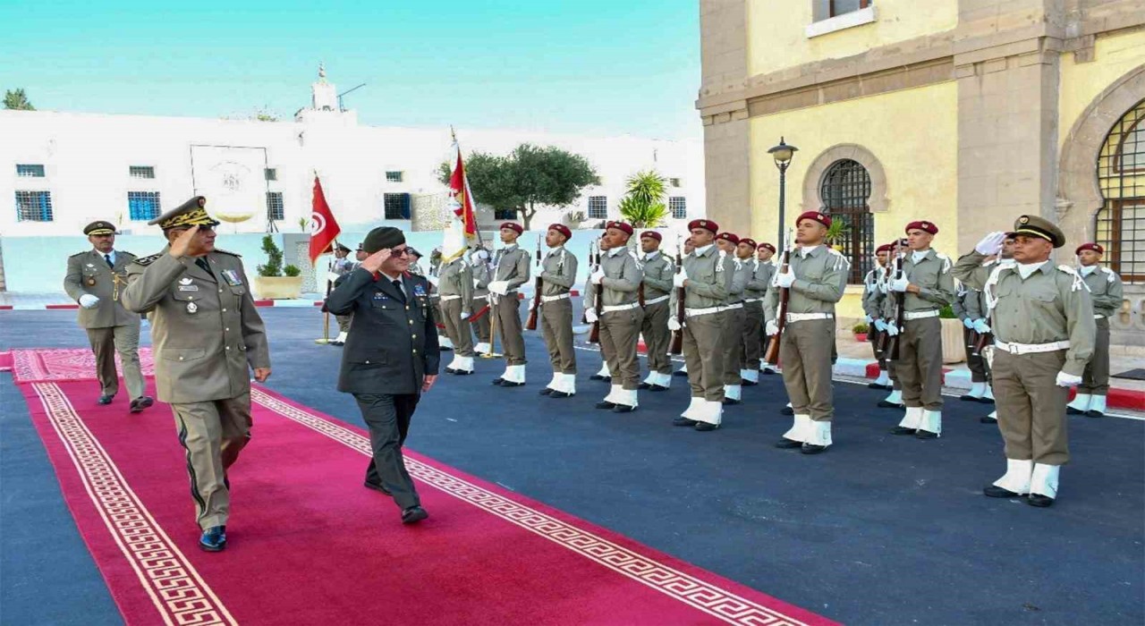Kara Kuvvetleri Komutanı Orgeneral Tokel,  Tunuslu mevkidaşı Ghoul ile görüştü