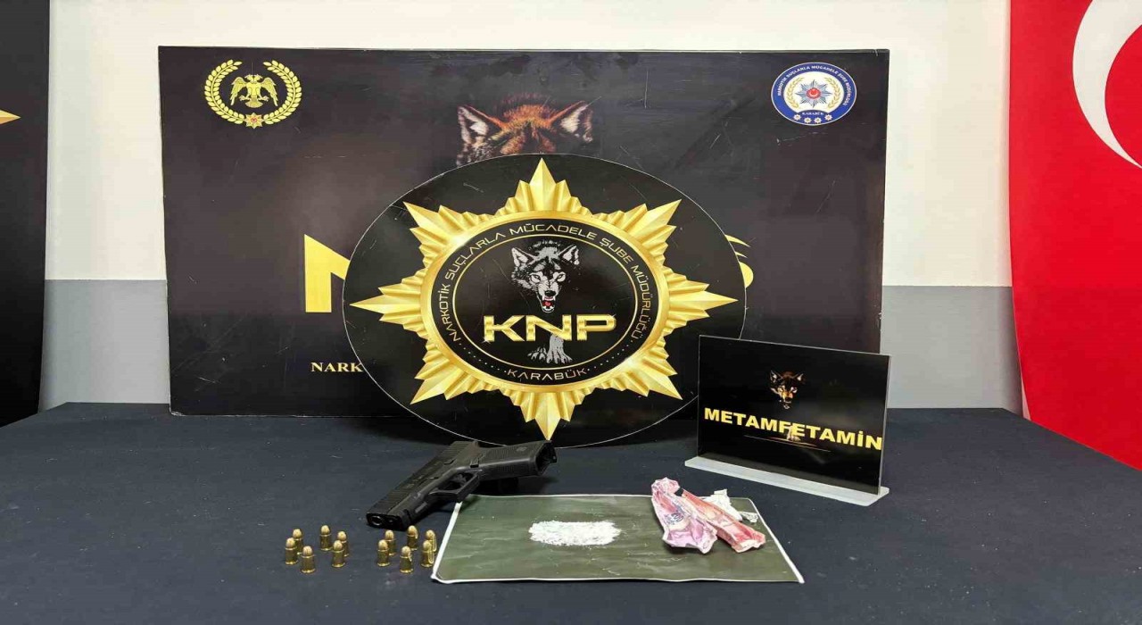 Karabükte uyuşturucu ve silah ele geçirildi: 2 kişi gözaltında