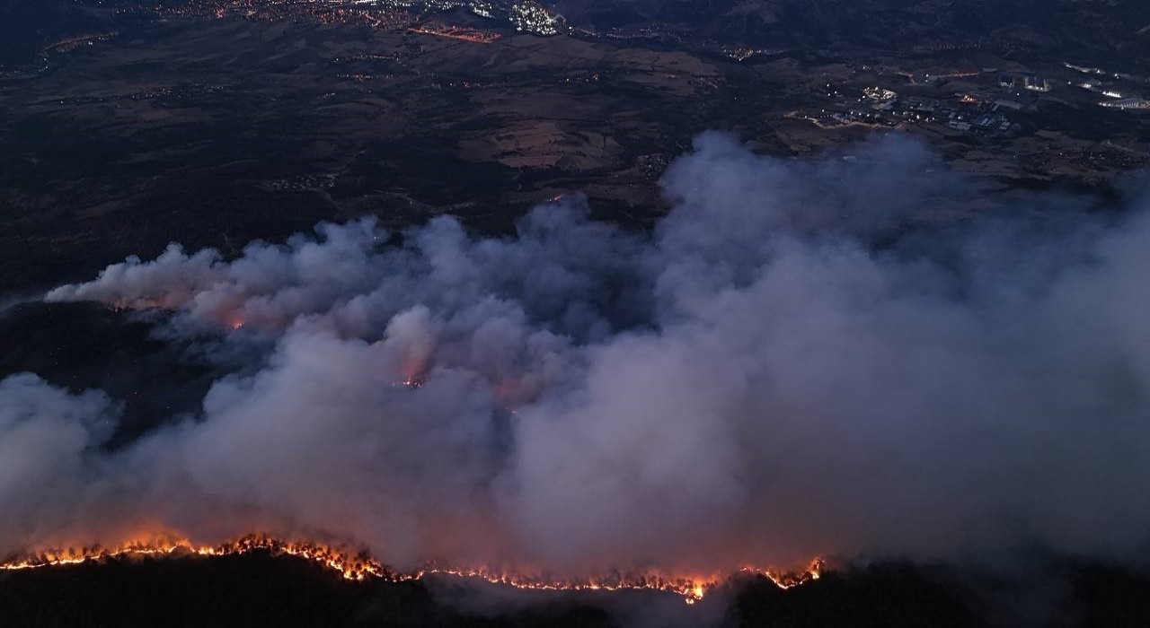 Karabükteki yangınlar devam ediyor